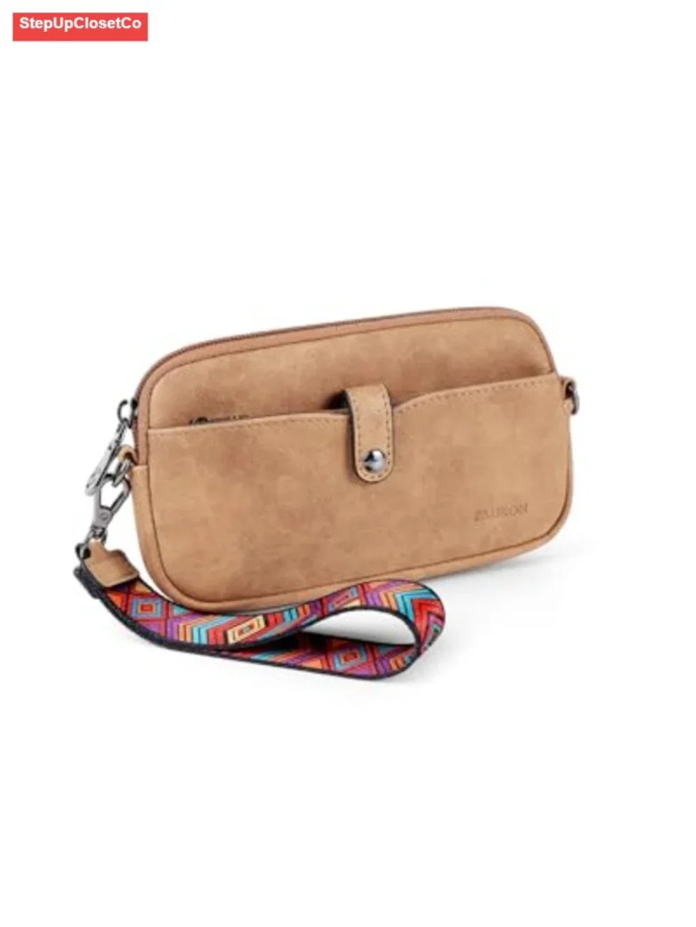 Slim Wristlet Wallet for Women, RFID Blocking Faux Leather Clutch Purse with